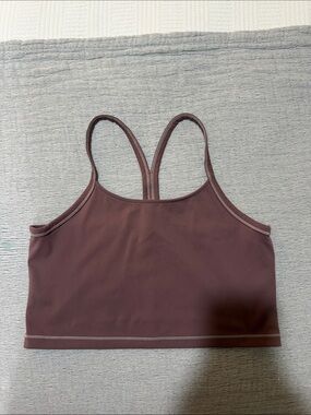 Nike Mauve Racerback Sports Bralette Tank